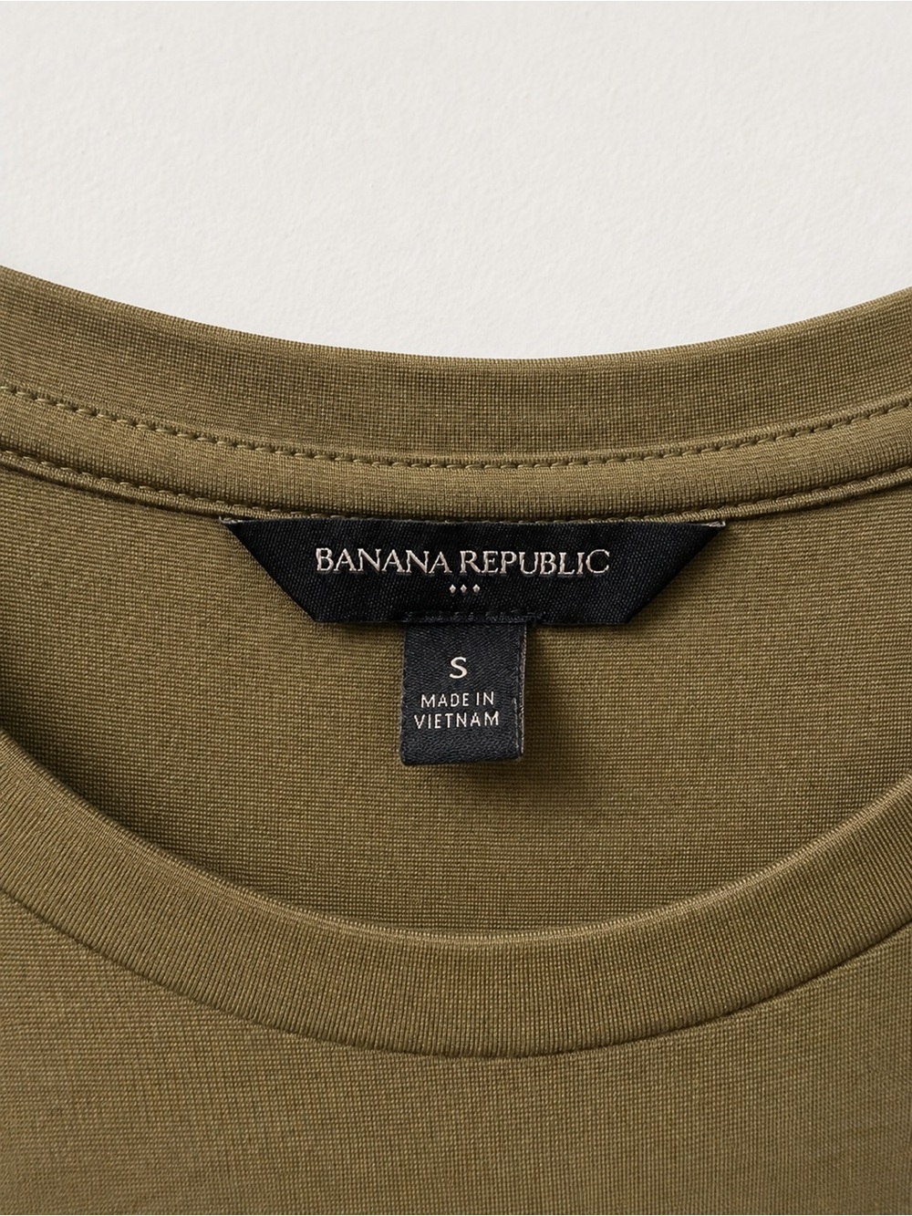 Banana Republic Olive Green Sleeveless Tie-Waist Maxi Dress - Picture 2 of 2